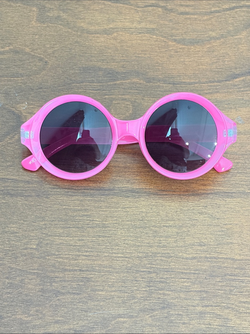Quay Australia Pink Round Sunglasses